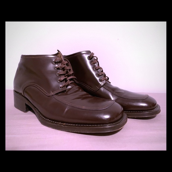 Men brown Kenneth Cole dress boots - Picture 1 of 5